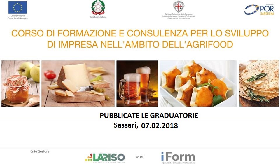 graduatorie AMIS Sassari - sviluppo impresa agrifood